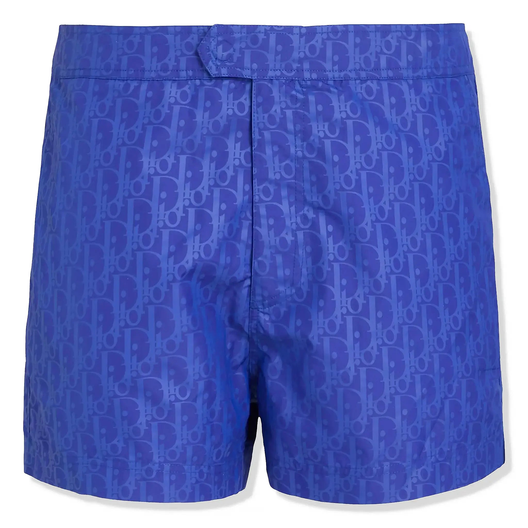 Dior Oblique Swim Shorts for Men - Blue Luxury Beachwear for Swimming, Vacation & Summer Outfits