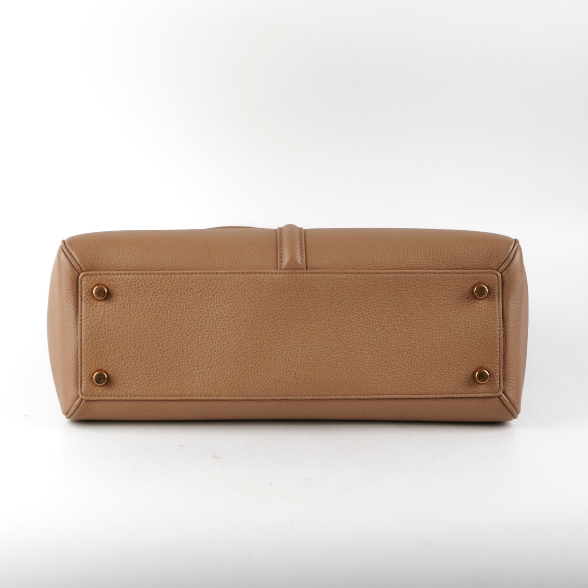 Celine 16 Medium Classic Taupe Handbag - Luxury Leather Shoulder Bag for Women | Perfect for Work, Travel & Everyday Use