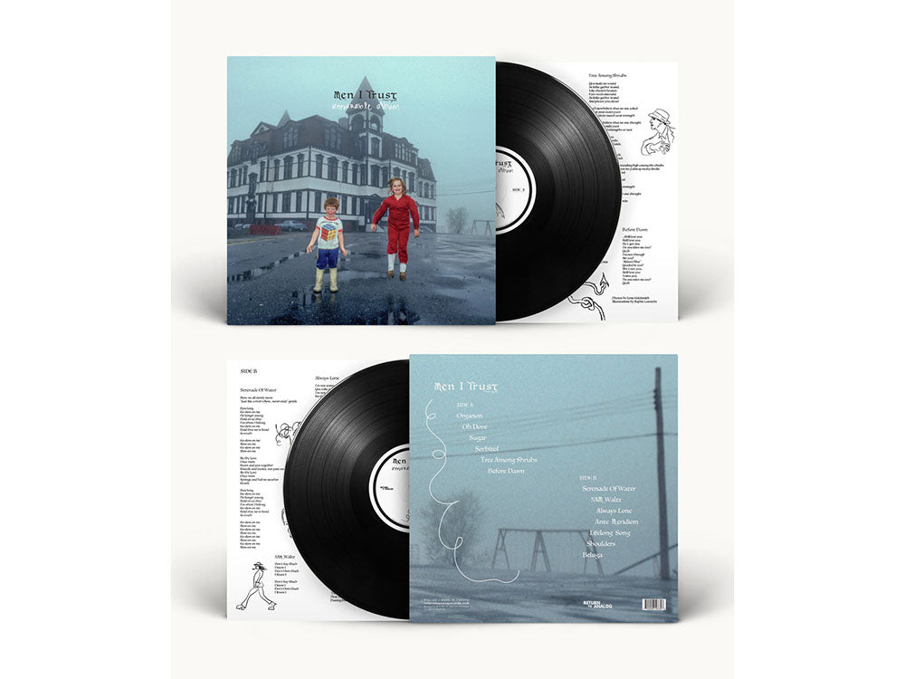 Men I Trust - Untourable Album LP Vinyl Record | Indie Pop & Dream Pop Music | Perfect for Home Listening & Vinyl Collectors
