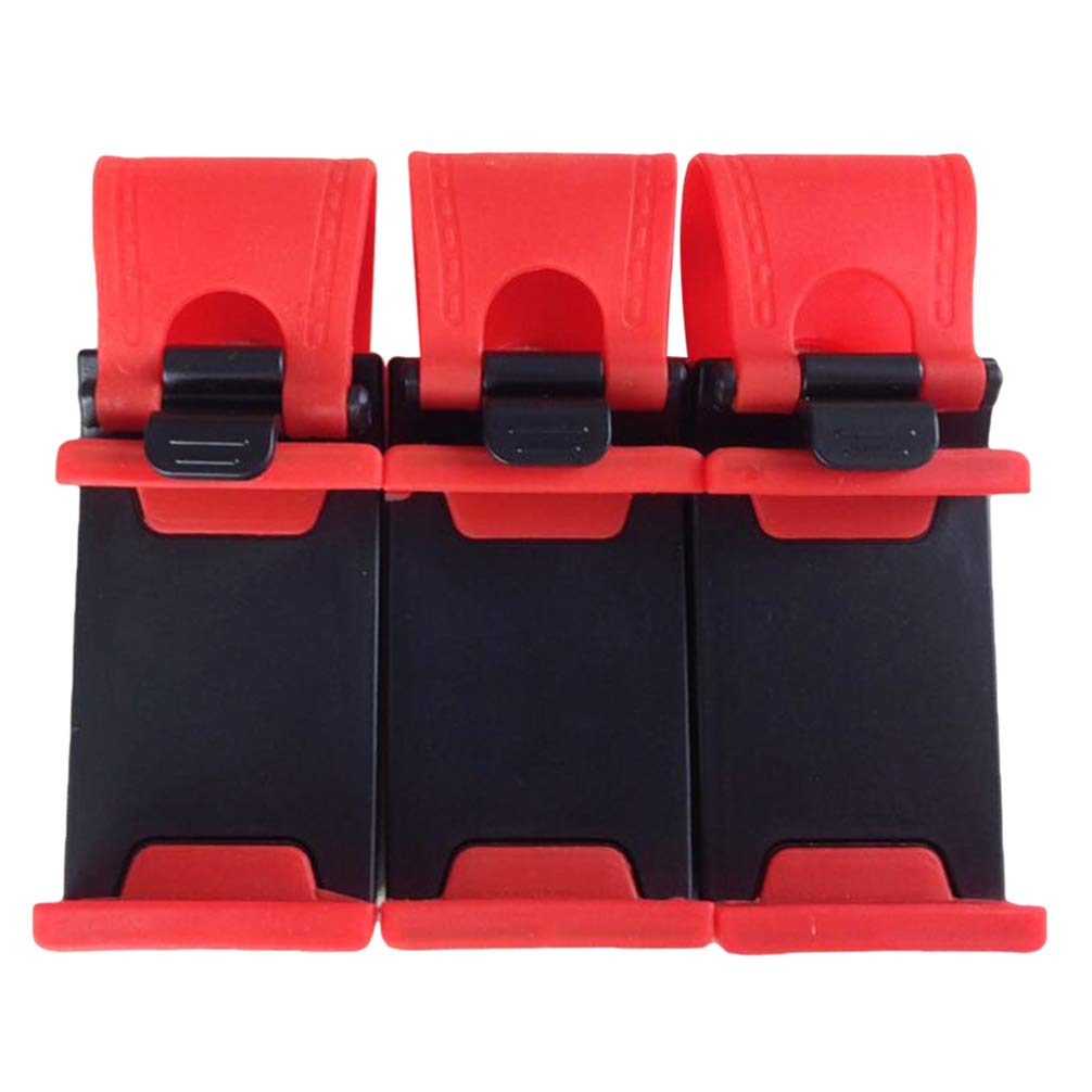 3-Pack Adjustable Phone Stand for Desk - Universal Smartphone Holder for iPhone, Android, Tablets - Perfect for Home Office, Car, Video Calls & Hands-Free Viewing