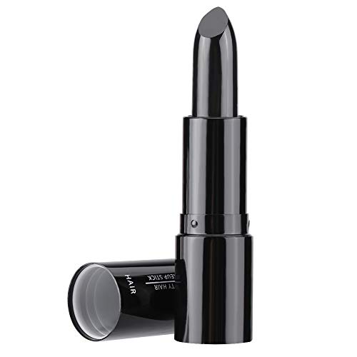 Professional Temporary Hair Color Pen - Black Hair Chalk & Lipstick Dye for Quick & Easy Hair Coloring | Perfect for Parties, Halloween, Cosplay & Daily Styling
