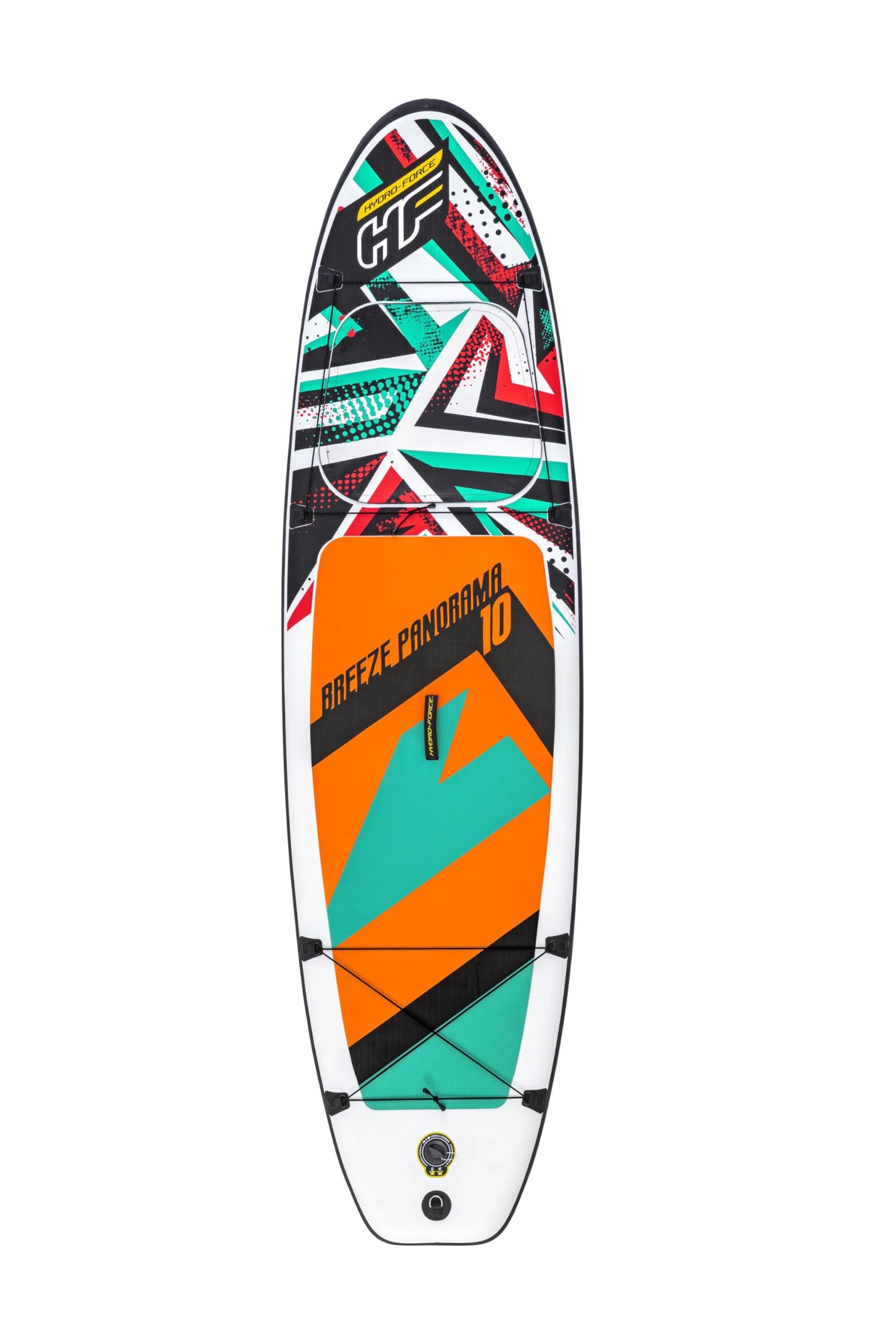 Hydro-Force Inflatable Stand Up Paddle Board (SUP) - Premium Complete Set with Hand Pump, Travel Bag & Built-in Window | Multiple Sizes for Adults & Kids | Perfect for Lakes, Rivers & Ocean Paddling