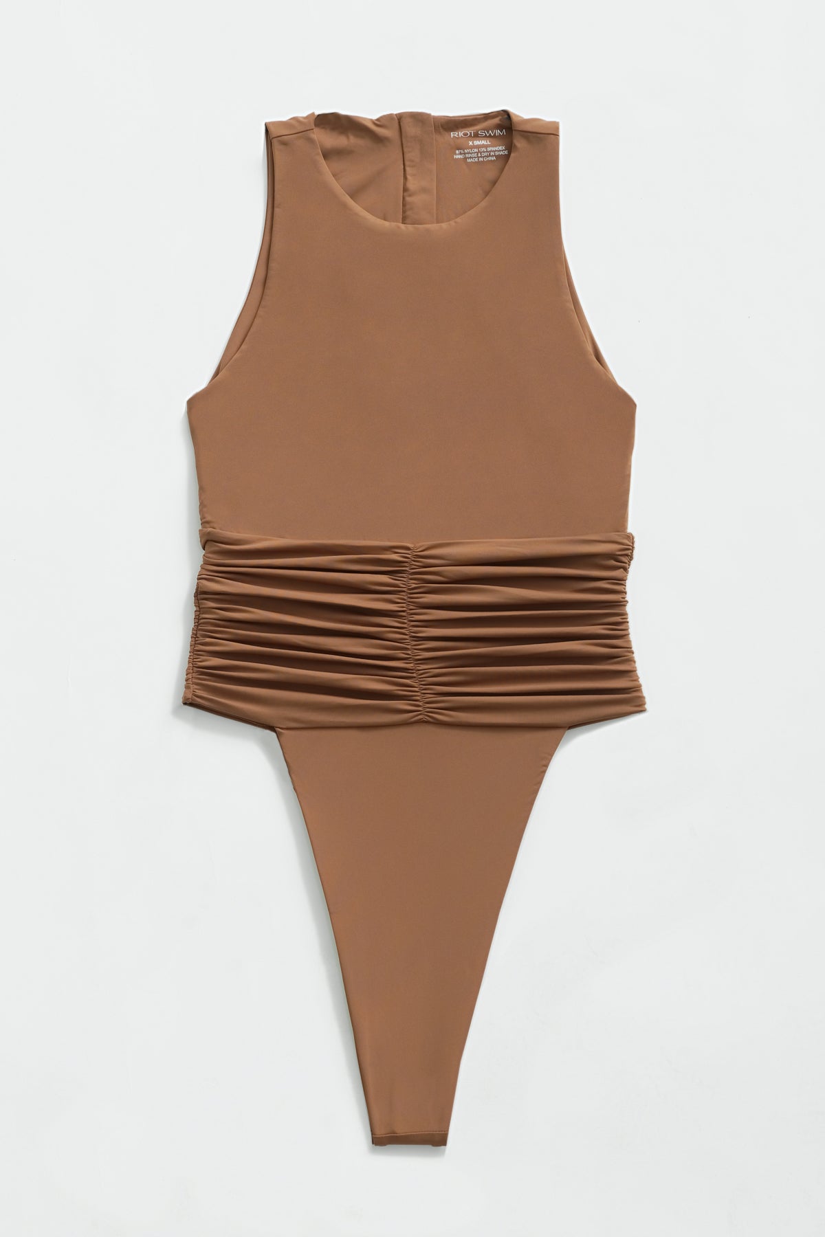 Jace Thong One Piece Swimsuit - Sexy Brown Sugar Bikini for Women, Beachwear & Pool Party | Perfect for Summer Vacation, Swimwear Fashion & Tropical Getaways