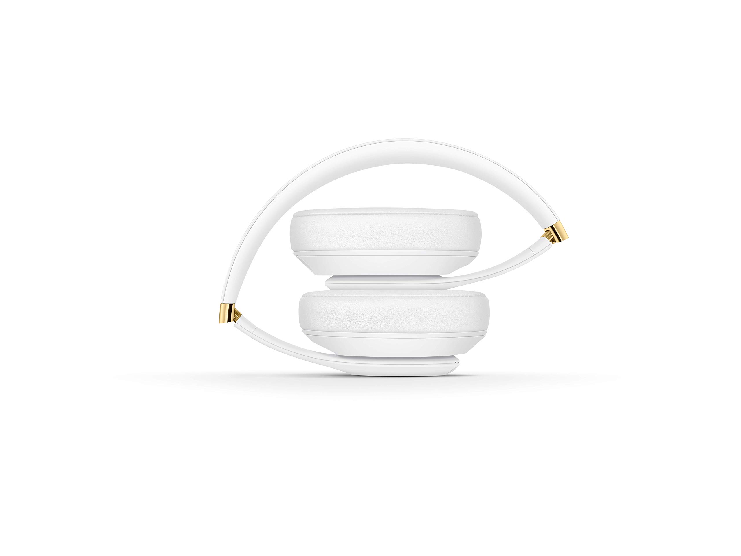 Beats Studio 3 Wireless Noise Cancelling Over-Ear Headphones with Built-in Microphone - White (Renewed) | Premium Sound Quality for Music, Gaming & Travel