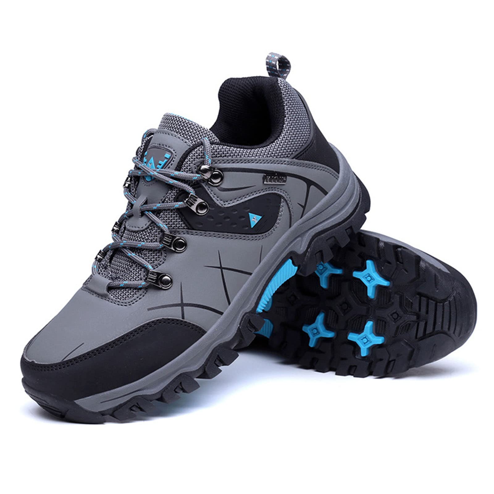 **Men's Lightweight Hiking Boots - Waterproof Trekking Shoes for Outdoor Walking, Trail Running & Travel - Durable Cross-Country Sports Shoes for Hiking, Camping & Adventure**