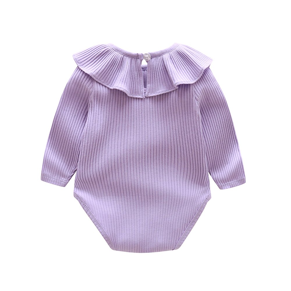 Adorable Baby Striped Romper - Long Sleeve Cotton Jumpsuit for Boys & Girls | Perfect for Playtime, Photoshoots & Everyday Wear