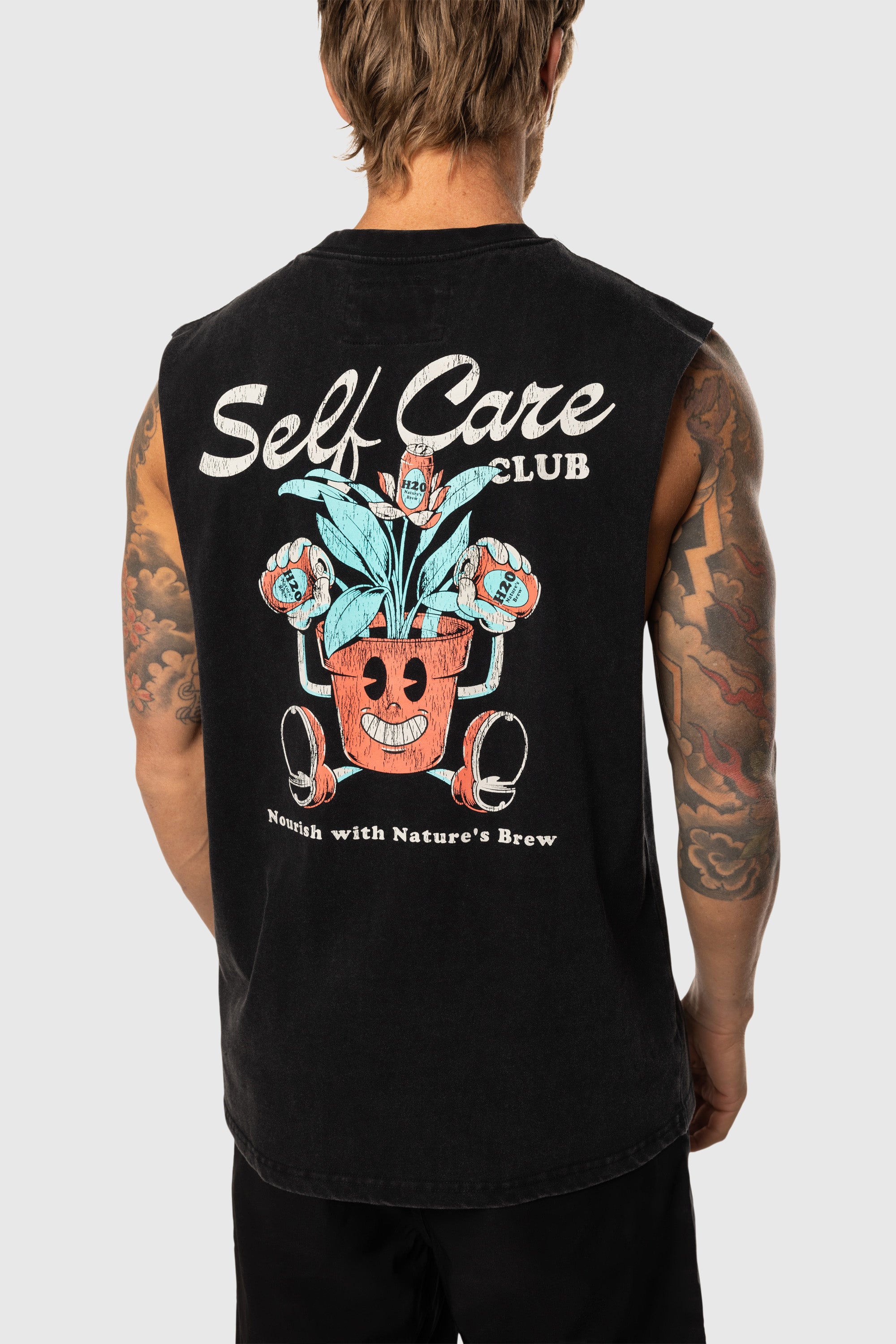 Self Care Aussie Tank Top - Comfortable Women's Yoga & Workout Tops for Gym, Running, and Lounge Wear