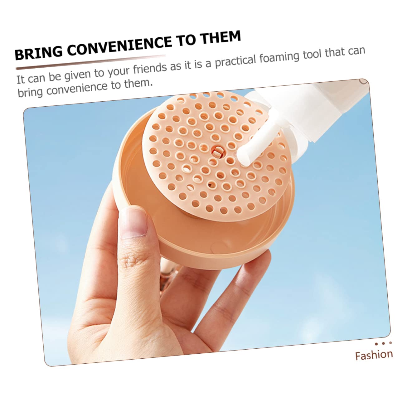 **SaditY 3-Piece Face Wash Foam Maker Set - Facial Skincare Bubble Foamer, Whip Maker for Cleansing & Travel (Pink) | Perfect for Gentle Exfoliation & Deep Pore Cleansing**