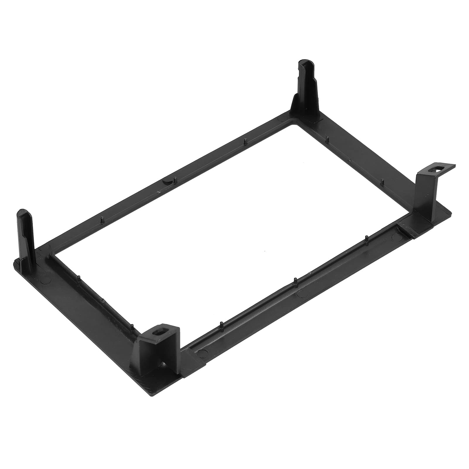 Qiilu Double DIN Car Stereo Dash Kit - Installation Panel for Saab 9-3 (2007-2010) | Compatible with Navigation, Radio & DVD Systems | Perfect for Car Audio Upgrades & Custom Installations