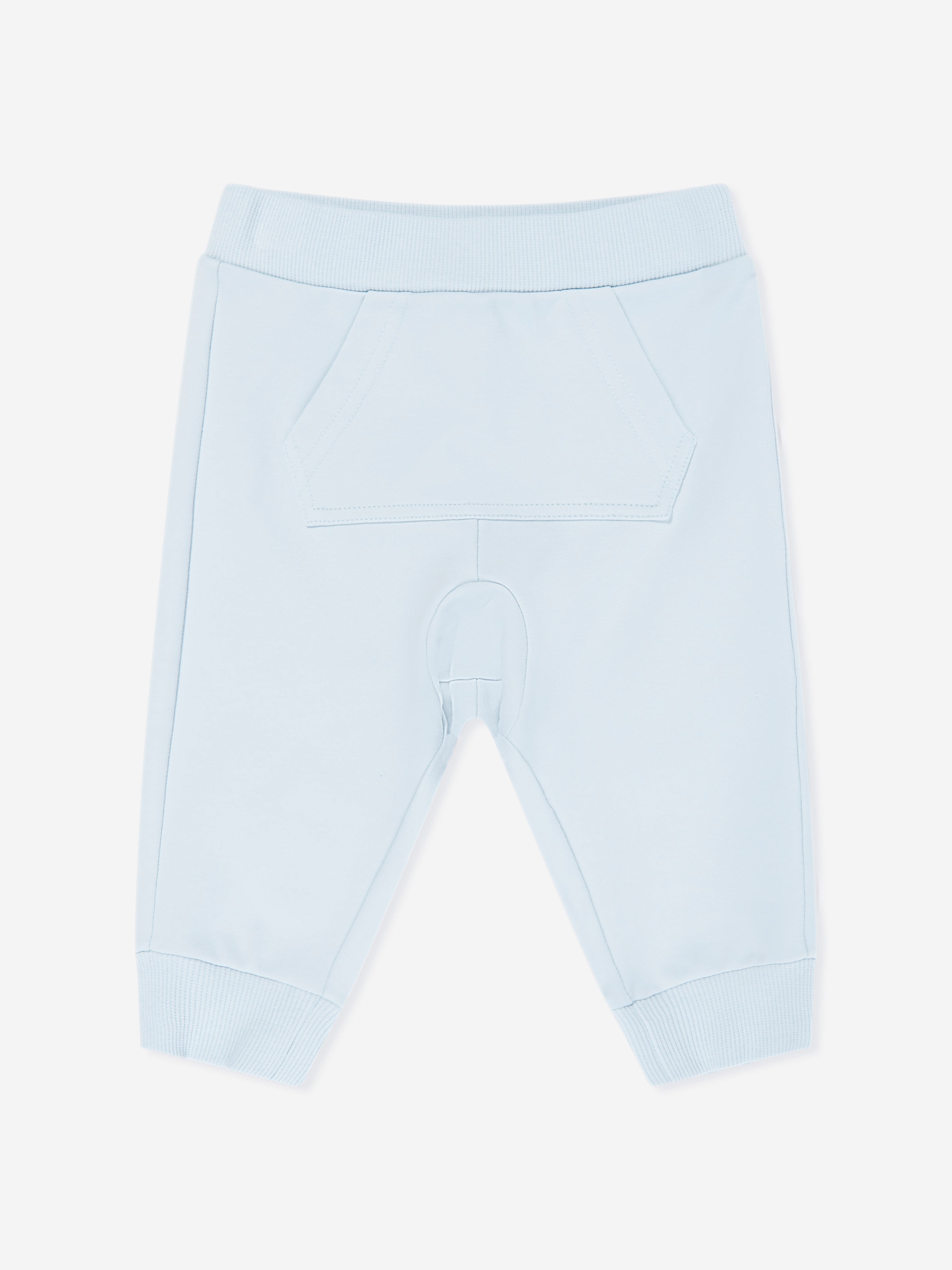 Blue Baby Boys Logo Tracksuit - Soft Cotton Jogger Set for Toddlers | Playtime, Outdoor Activities & Casual Wear