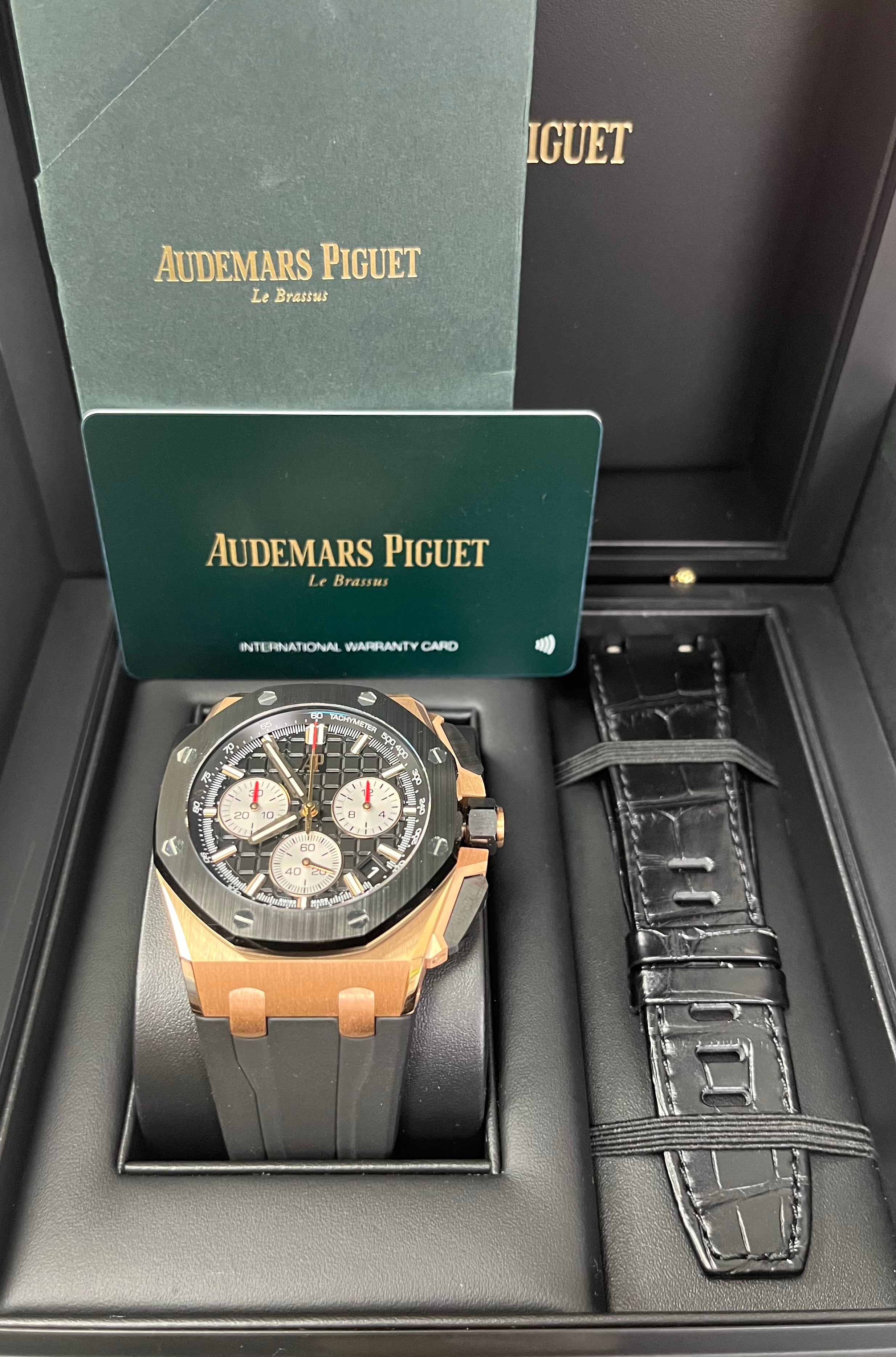 Audemars Piguet Royal Oak Offshore Selfwinding Chronograph Men's Watch 26420RO.OO.A002CA.01 - Luxury Swiss Automatic Chronograph for Business, Gala & Special Occasions