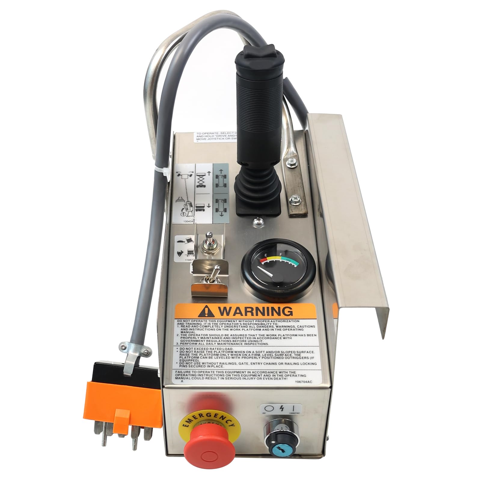 SkyJack Scissor Lift Control Box 117900 116063 - Compatible with SJ600, SJ1000, SJ7127 RT, SJ7135 RT, SJ800, SJ8243 RT, SJ8831 RT, SJ8841 RT, SJ8850 RT Models - Ideal for Rough Terrain Scissor Lift Maintenance and Repairs