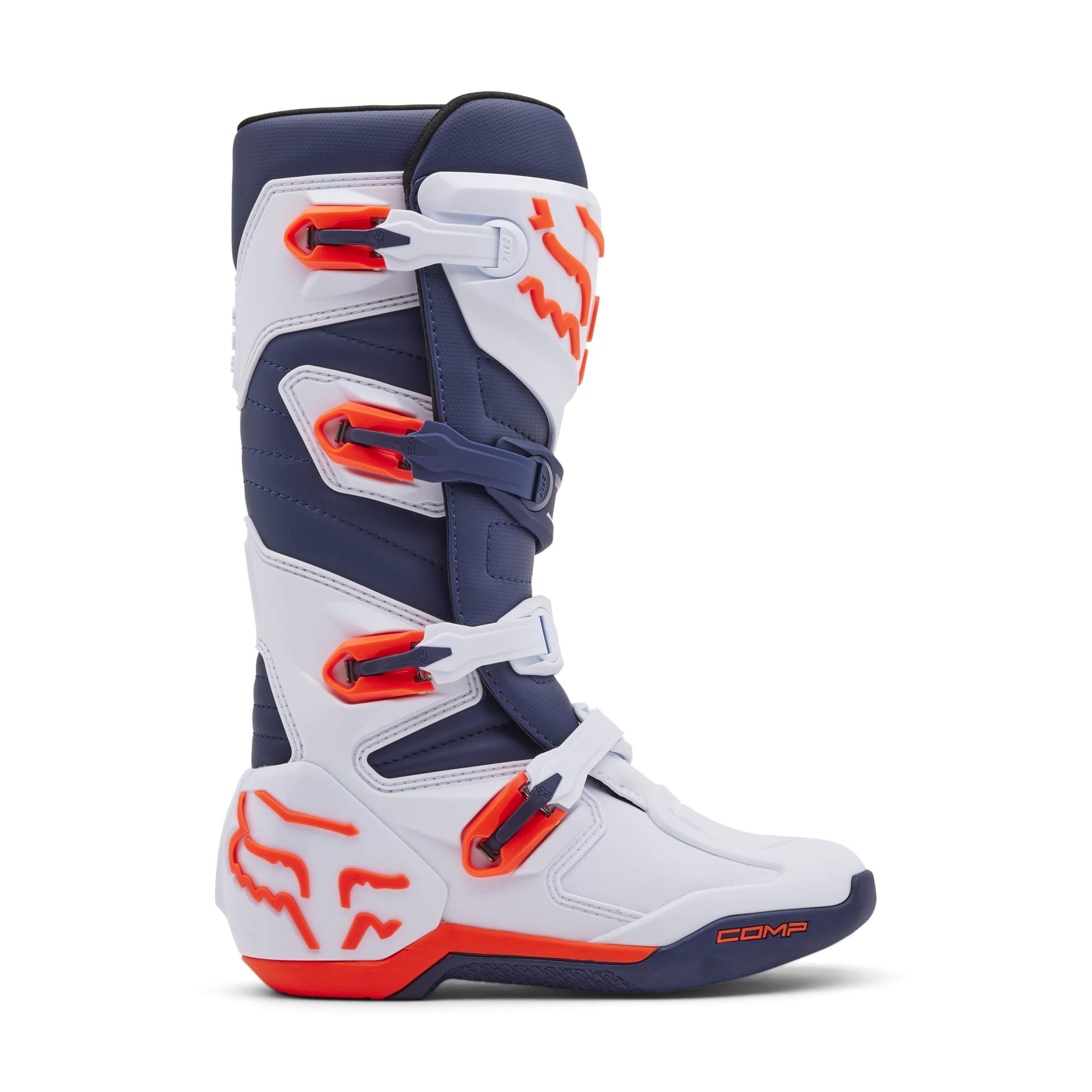 Fox Racing Comp Motocross Dirt Bike Boots - Men's & Women's MX Off-Road Motorcycle Riding Shoes for Racing & Trail Riding - Perfect for Motocross, Enduro & ATV Adventures