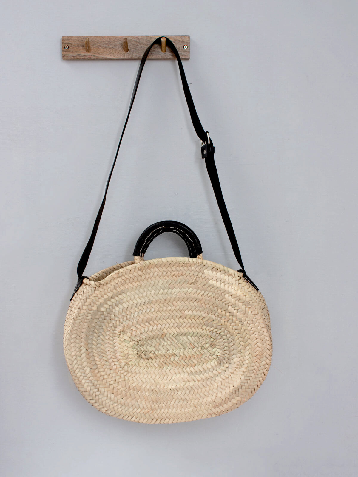 Stylish Dylan Crossbody Basket Bag for Women - Trendy Black Woven Handbag - Perfect for Shopping, Travel & Everyday Use