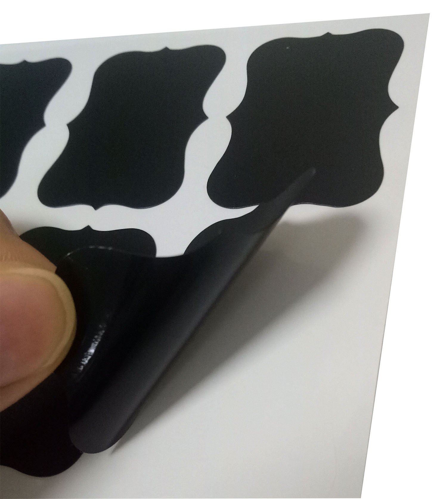 Reusable Waterproof Chalkboard Labels - 104pcs 2x1.5