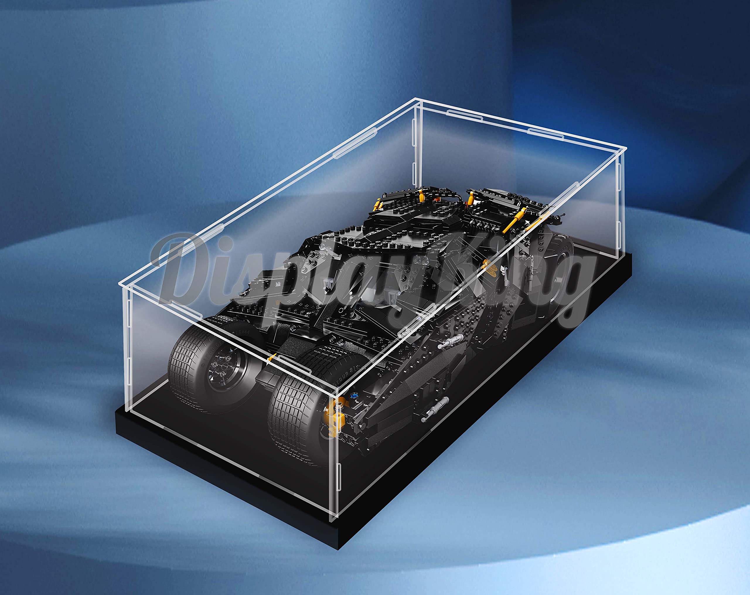 Acrylic Display Case for DC Super Heroes Batman The Tumbler 76023 - Compatible with LEGO Sets (Model Not Included) | Perfect for Collectors & Showcasing Action Figures
