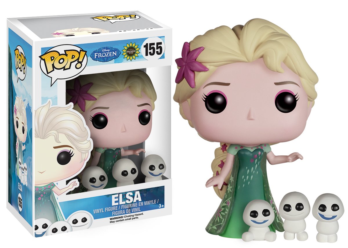 Funko POP Disney: Frozen Fever Elsa Collectible Vinyl Figure - Perfect for Disney Fans, Collectors & Frozen Movie Merchandise Lovers - Great for Display, Gifts & Themed Decor