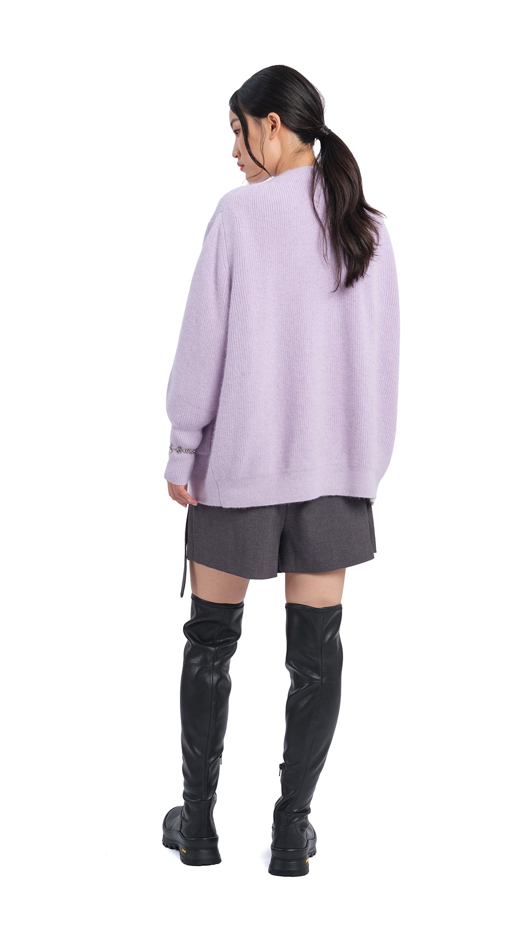 Fox Mix Cardigan Women's Knit Sweater - Cozy Fall & Winter Fashion for Casual Outfits & Layering