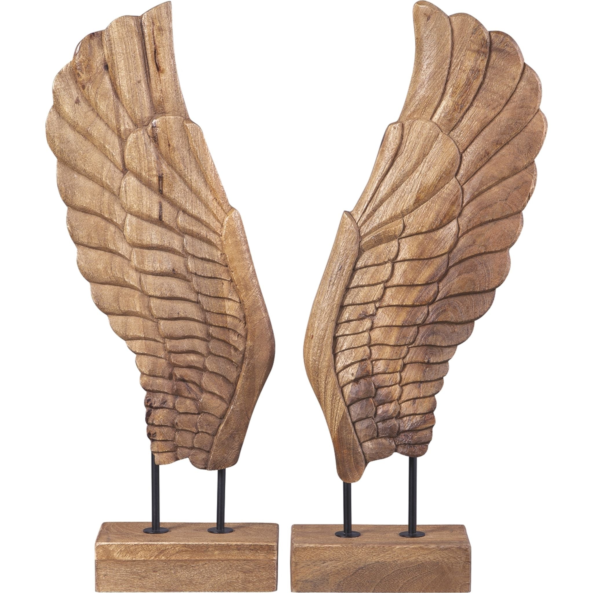 Branden Sculpture Set of 2 - Modern Abstract Figurines for Home Decor, Office & Gift - Elegant Art Statues for Living Room, Bookshelf Display