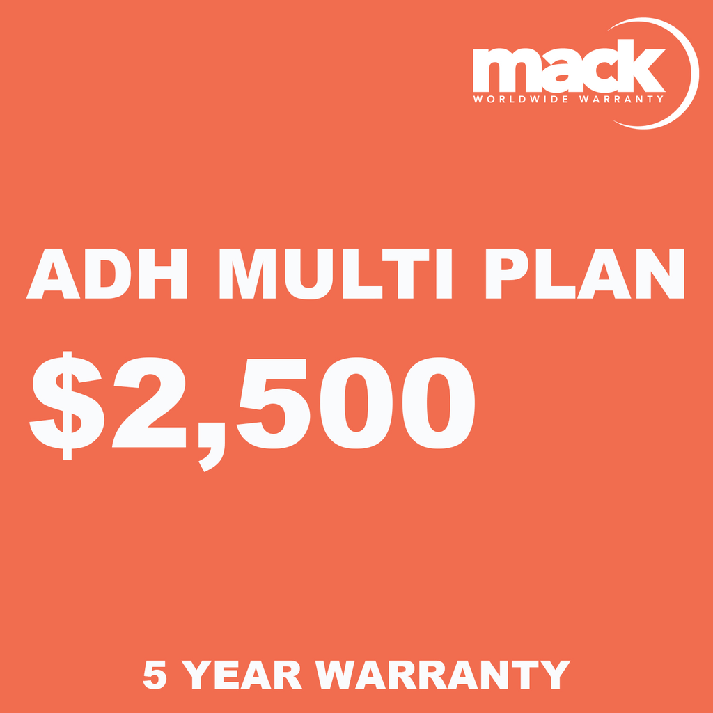 MACK 5-Year ADH Multi Plan Warranty for Electronics Under $2,500 - Perfect for Laptops, TVs & Home Appliances