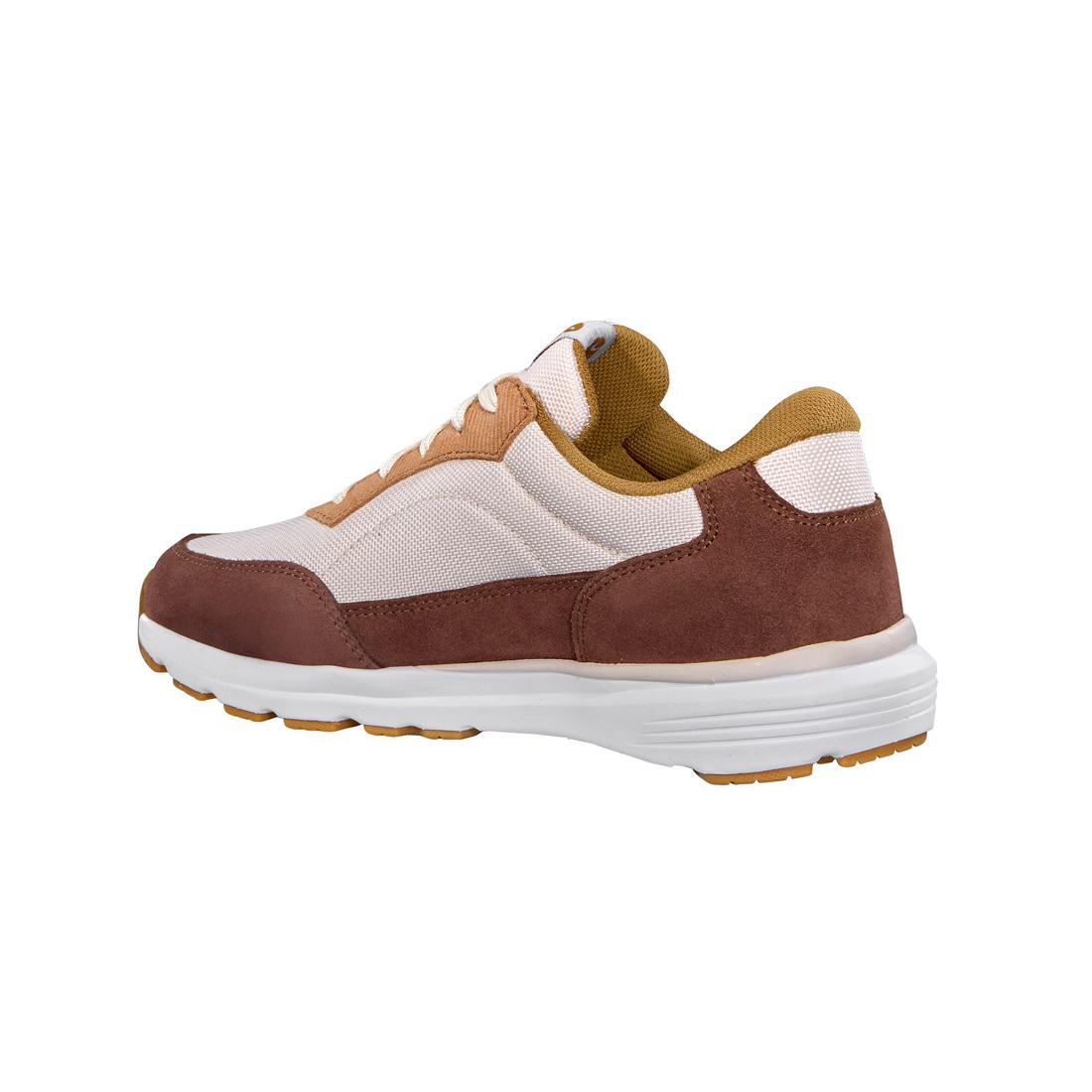 Greenfield Women's ESD Soft Toe Sneaker Brown/Pink