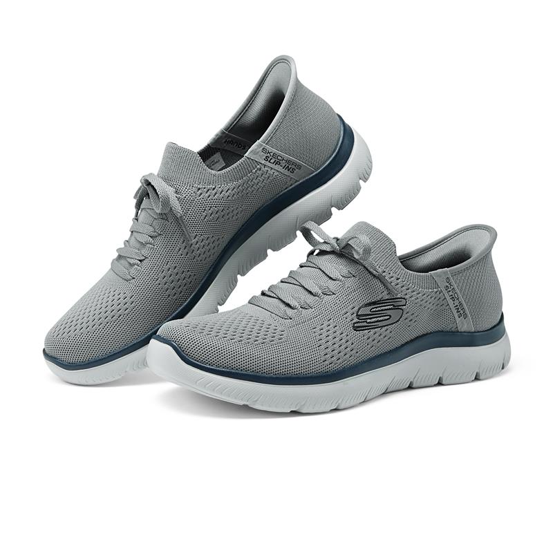 SLIP INS: SUMMITS 232439/GYNV - Comfortable Women's Slip-On Shoes for Casual Wear, Work & Outdoor Activities
