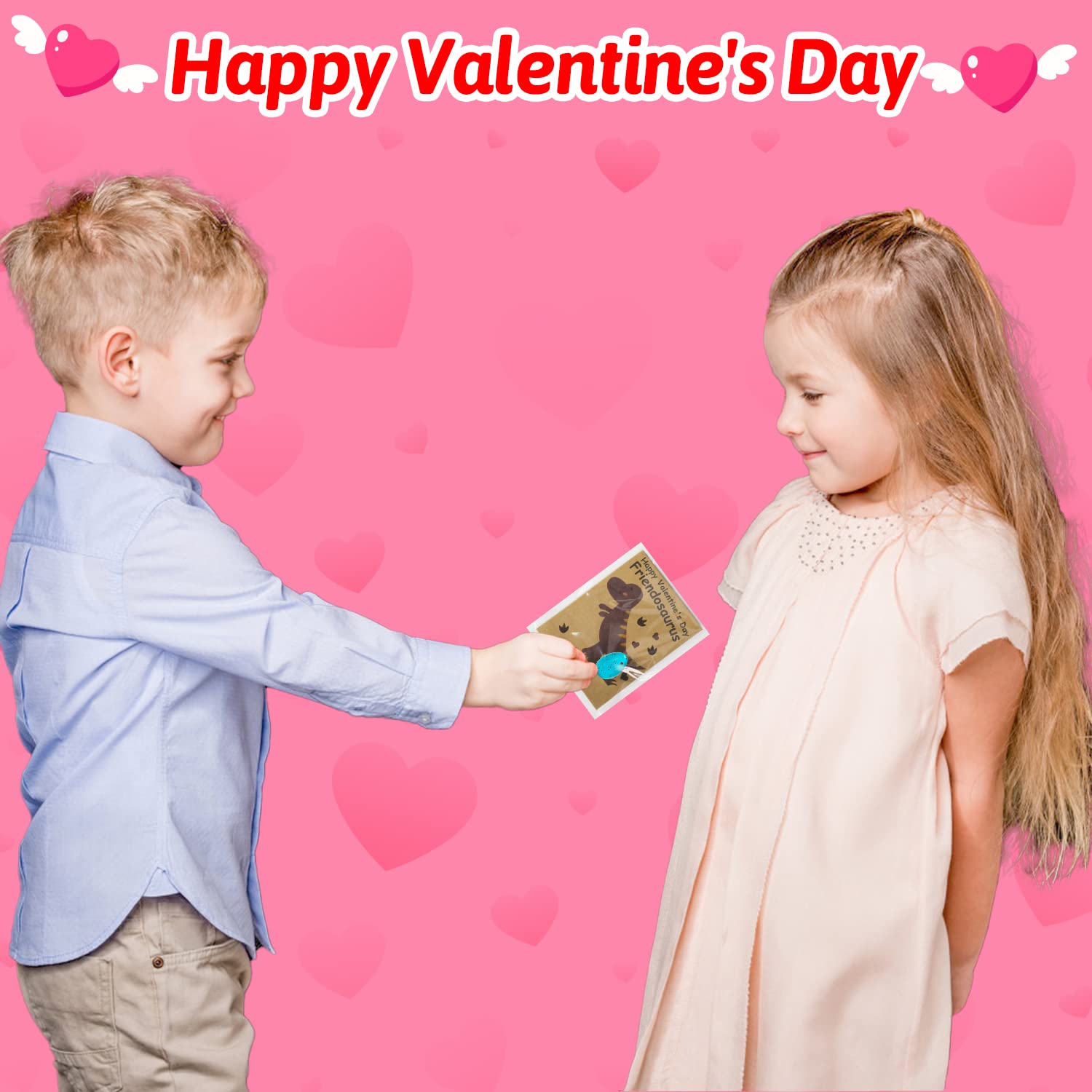 30PCS Hatching Dinosaur Eggs Valentine's Day Cards for Kids - Dinosaur Party Favors, Classroom Exchange Gifts, School Valentine Treats - Perfect for Valentine's Day Parties, Classroom Activities & Kids' Dinosaur Themed Events
