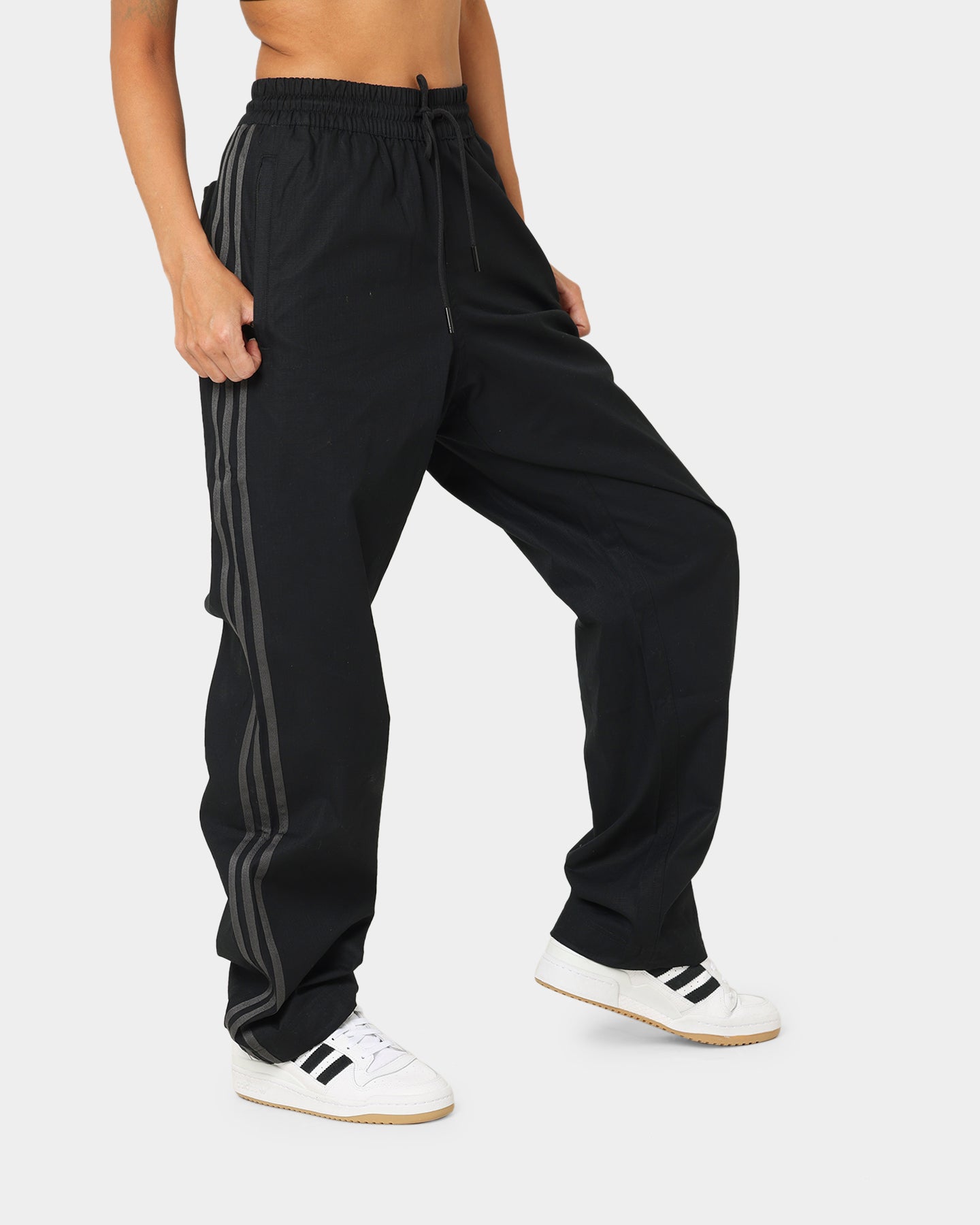 Adidas Originals Relaxed Fit Work Pants for Men - Black Casual Comfortable Office Pants | Perfect for Business Casual, Workwear & Everyday Wear