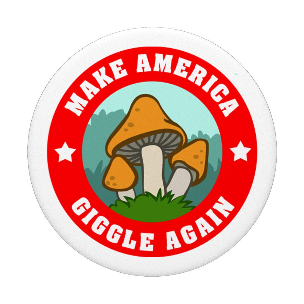 Make America Giggle Again MAGA PopSockets - Phone Grip & Stand for iPhone, Samsung & Tablets - Perfect for Work, Travel & Everyday Use