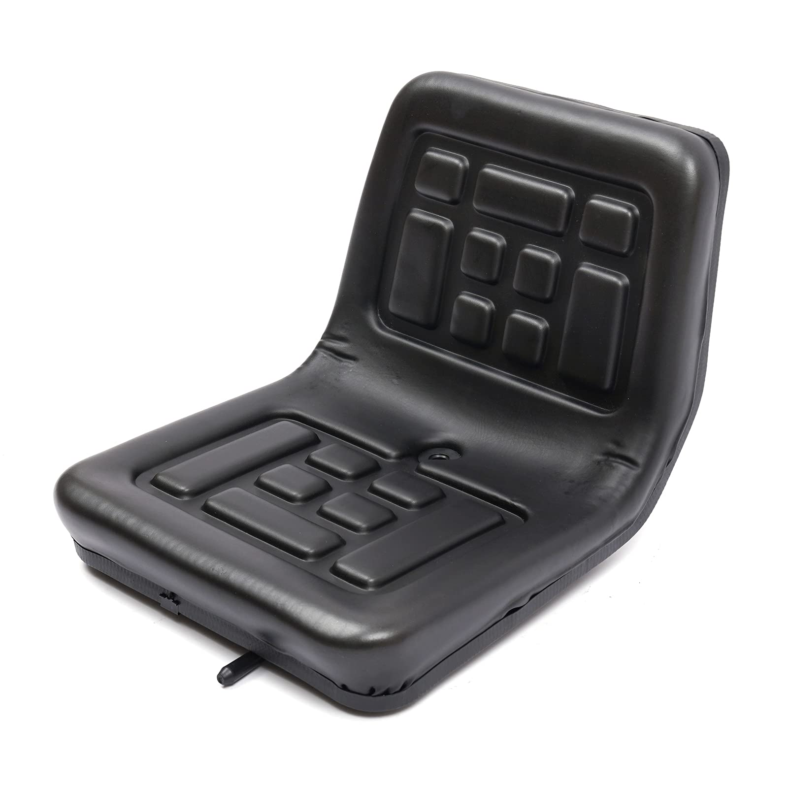 Gdrasuya10 Universal Tractor Seat - Adjustable Sliding Suspension Seat with PU Leather & Rails for Mowers & Tractors | Perfect for Farming, Landscaping & Agricultural Equipment