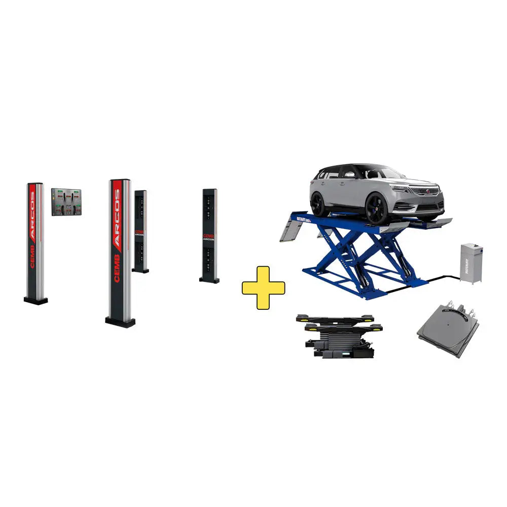 Complete Alignment Solution Rotary XA12 + Cemb ARGOS FULL - Precision Shaft Alignment Tools for Industrial Machinery Maintenance and Repair