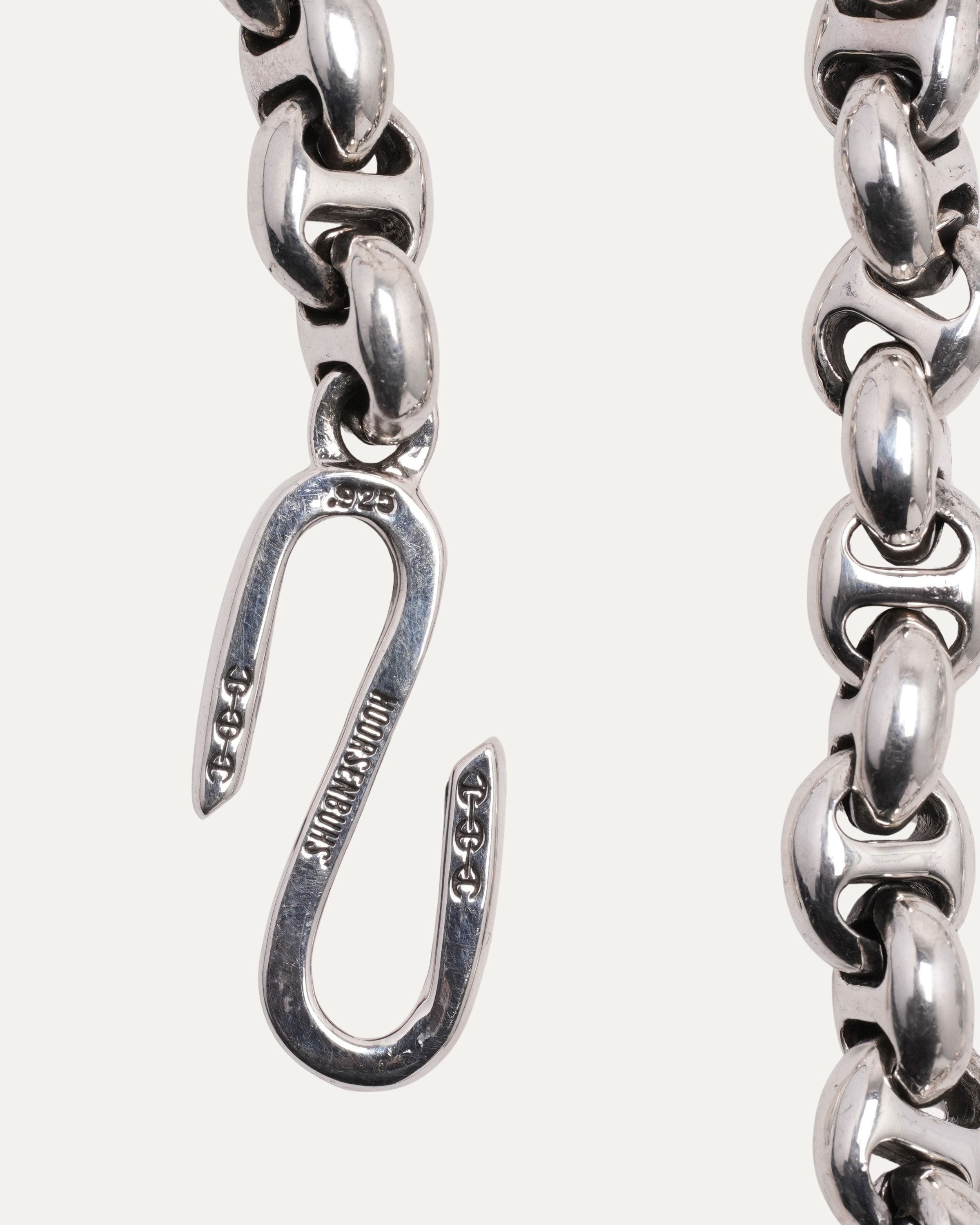 10MM Open Link Wallet Chain with Diamonds - Stylish Hip Hop Jewelry for Men & Women | Perfect for Biker, Punk, and Gothic Fashion Accessories