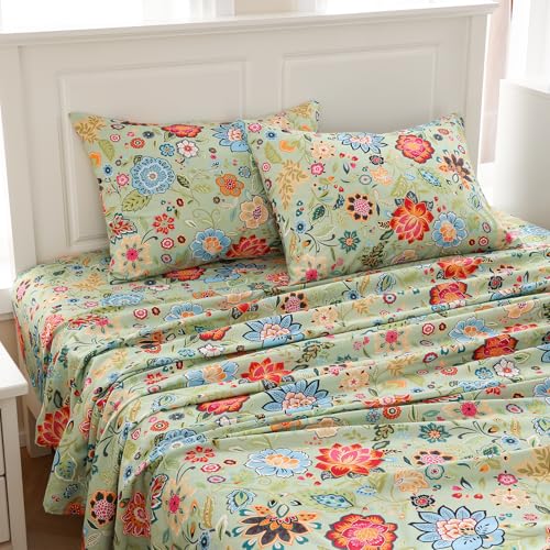 Spring Flower-sage Green