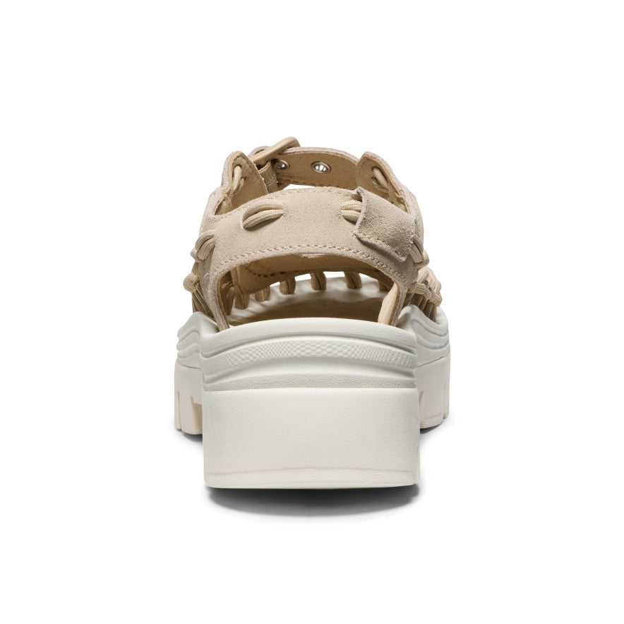 Unisex UNEEK PLT Mary Jane Sneakers - Comfortable Casual Shoes for Women & Men in Safari/Star White | Perfect for Walking, Office Wear & Everyday Fashion