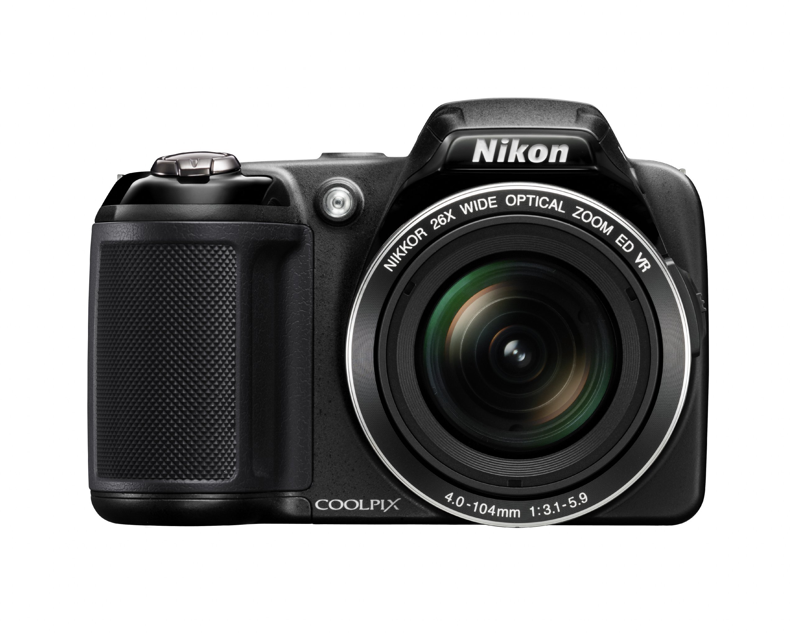 Nikon COOLPIX L810 16.1MP Digital Camera with 26x Optical Zoom NIKKOR ED Lens, 3-inch LCD Screen - Black (Renewed) - Perfect for Travel Photography, Family Events & Outdoor Adventures