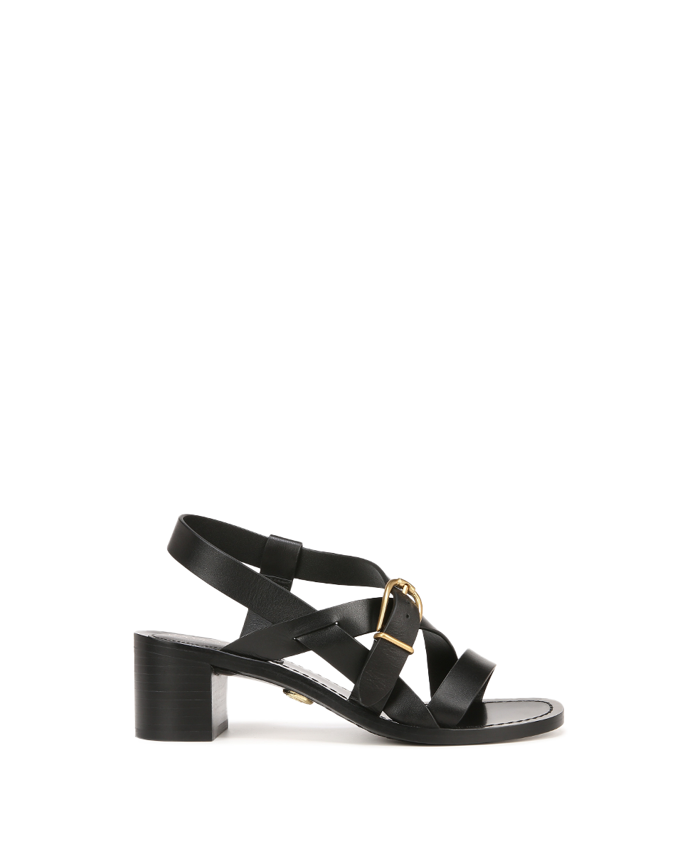 Etta Leather Sandal Women's Comfortable Strappy Flat Sandals - Perfect for Beach, Vacation & Summer Outfits