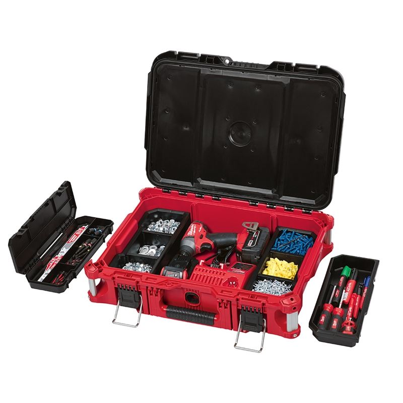 M18 FUEL 18V Brushless Cordless Hammer Drill/Impact Driver Combo Kit with PACKOUT Case - Powerful Lithium-Ion Battery, Ideal for Construction, DIY Projects & Professional Use