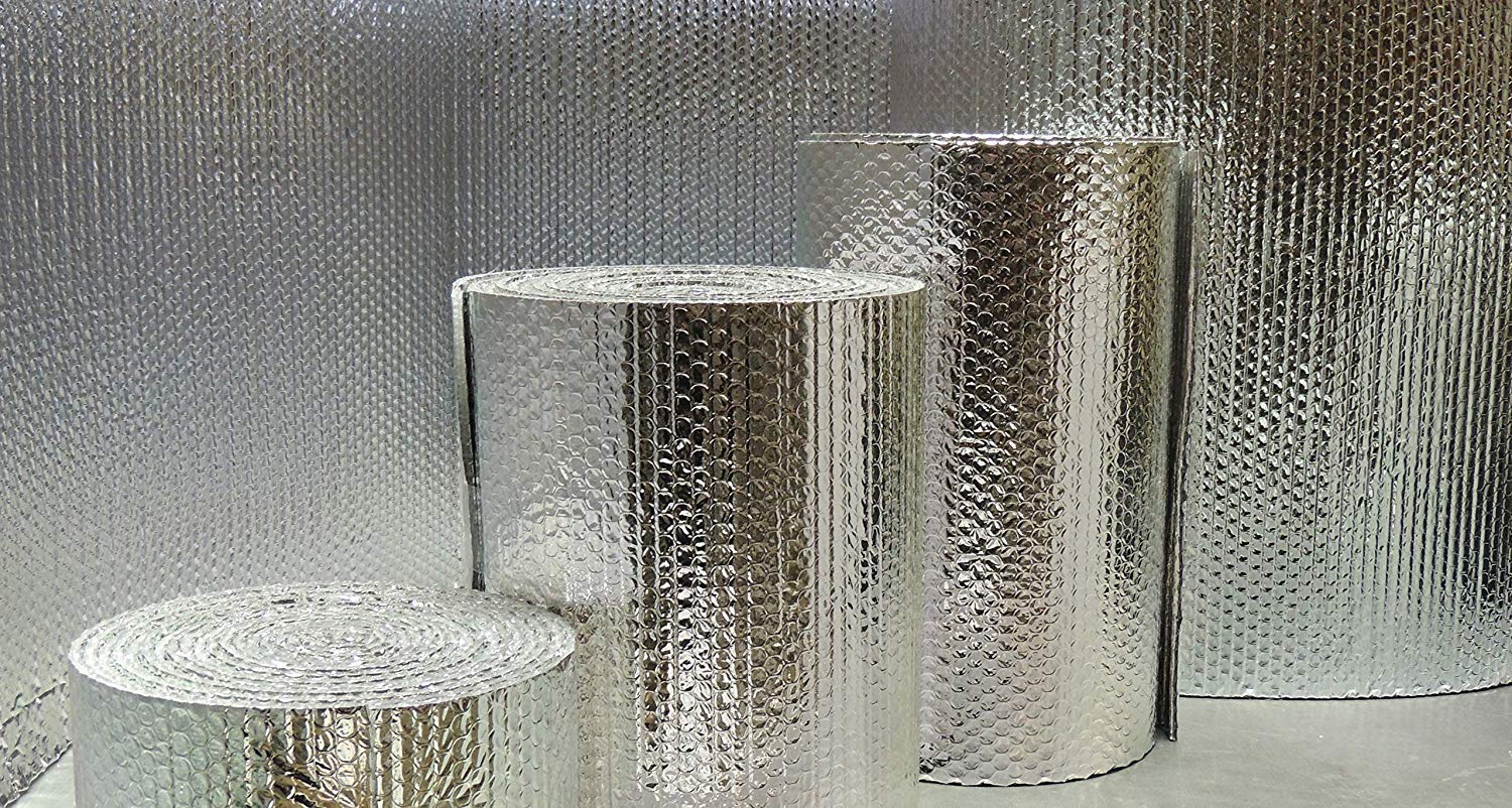 Reflective Foil Insulation Roll 16x25 - Double Bubble for Roof & Walls