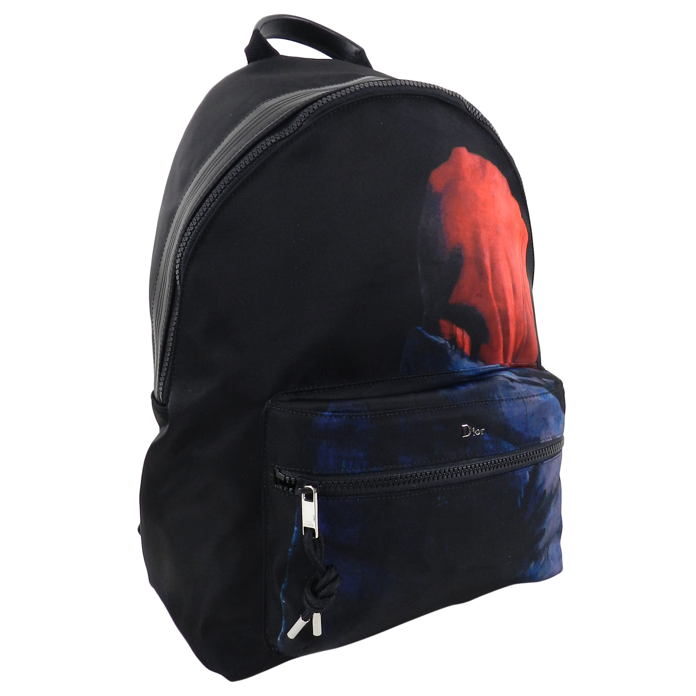 Christian Dior Homme X Francois Bard Floral Backpack for Men - Spring 2018 Limited Edition Designer Bag - Perfect for Travel, Work & Fashion Accessories