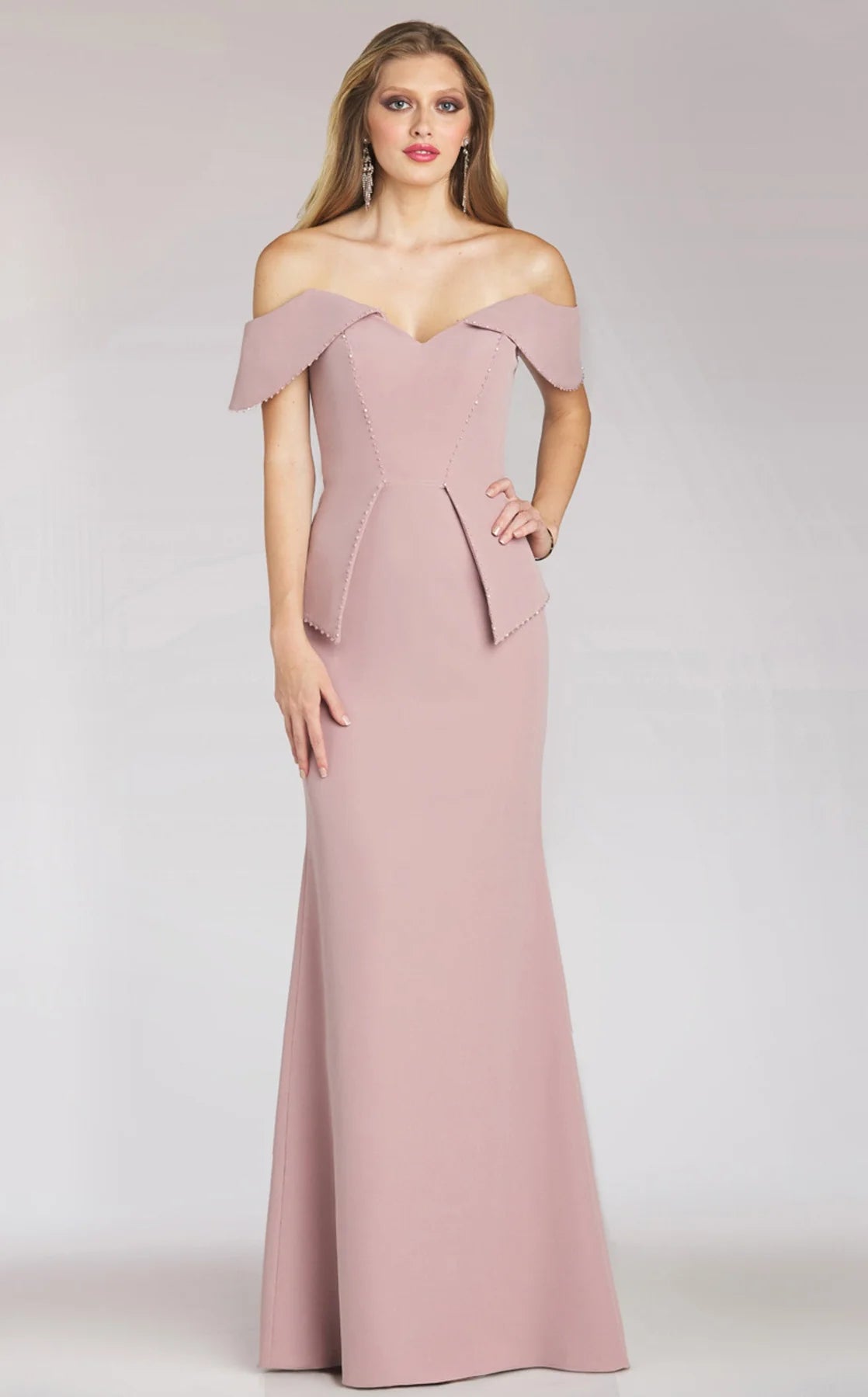 Gia Franco 12206 Women's Elegant Party Dress - A-Line Flowy Formal Gown for Evening Events, Prom, Wedding Guest & Special Occasions