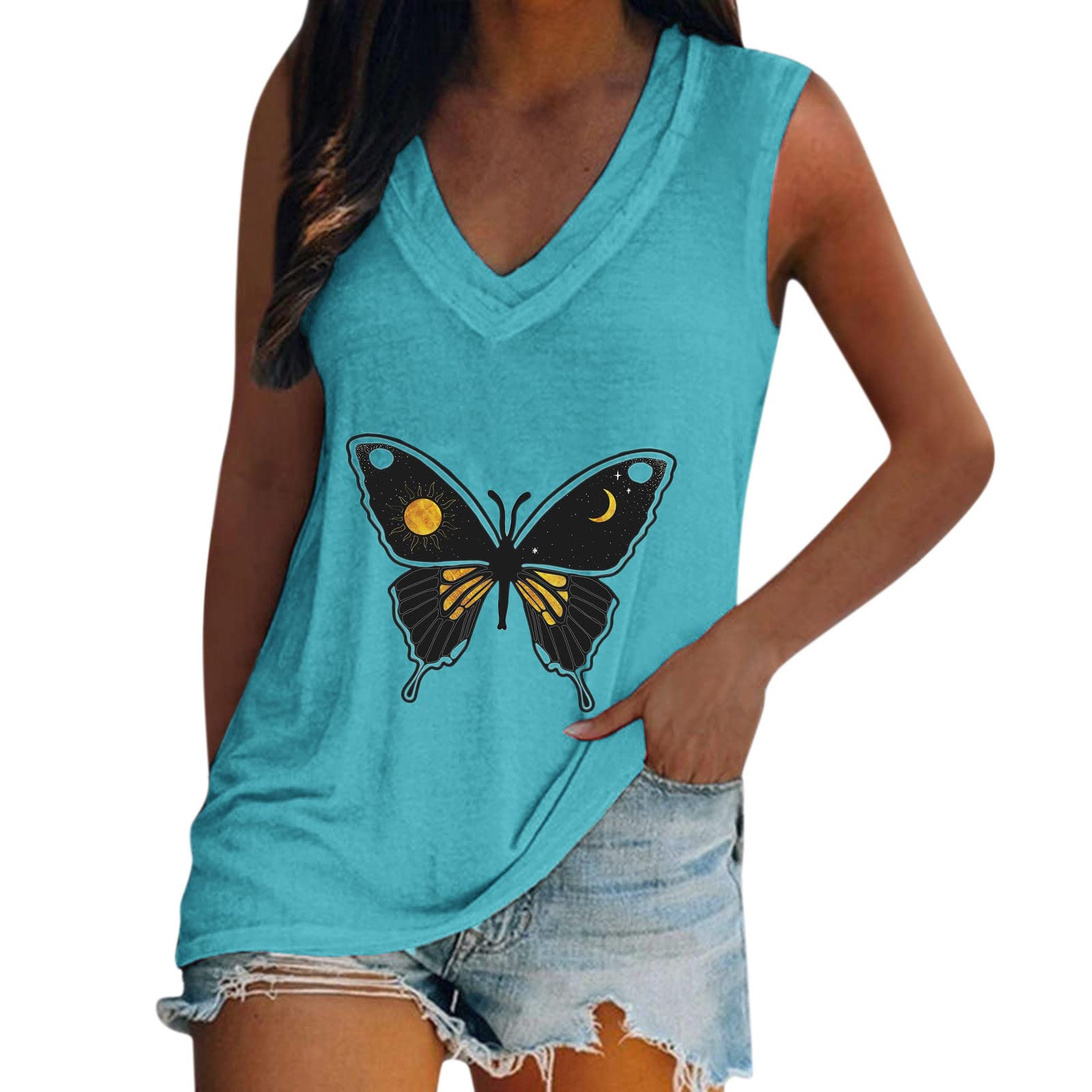 Sexy Sleeveless High Neck Racerback Cropped Tank Top for Women - Trendy Cute Halter Neck Crop Top Vest - Black Medium - Perfect for Gym, Yoga, Summer Outfits and Casual Wear