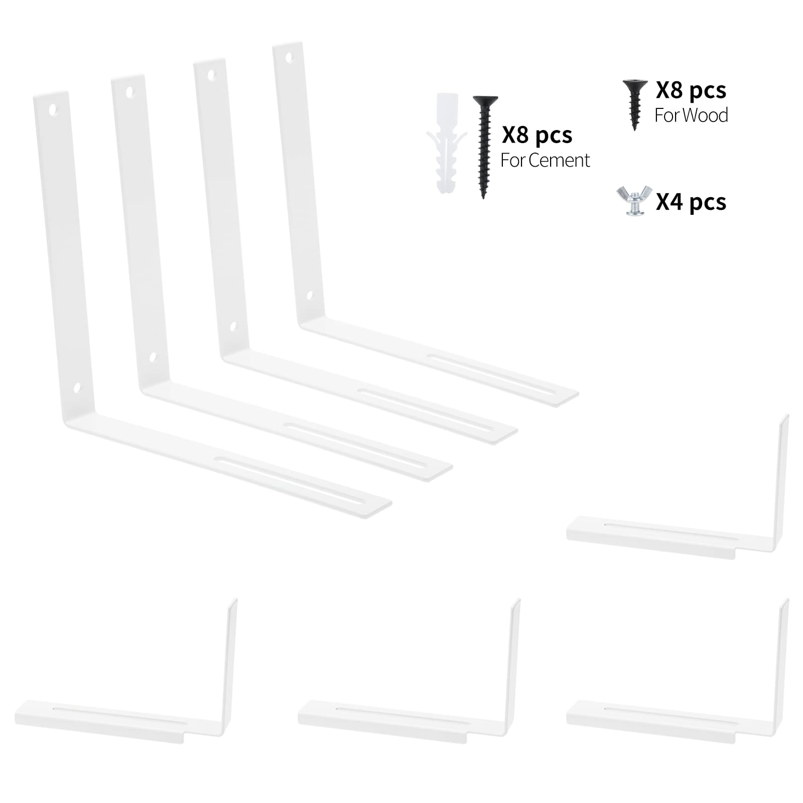 Adjustable Window Box Planter Brackets (5.92