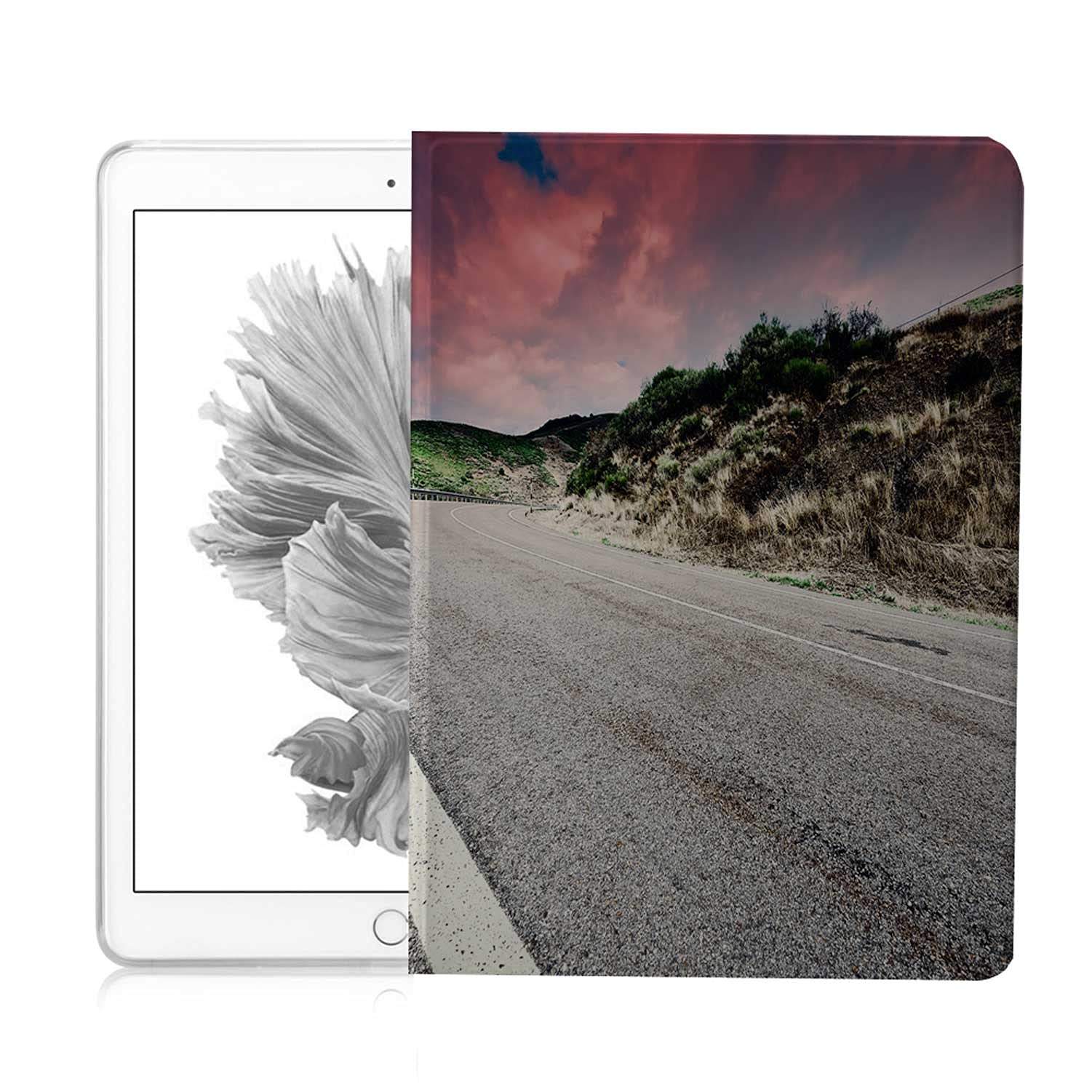 Premium iPad Air 4th Generation Case (2020 Model 10.9 Inch) - Auto Wake/Sleep Protective Cover with Blooming Spring Meadow Design | Perfect for Travel, Work & Daily Use