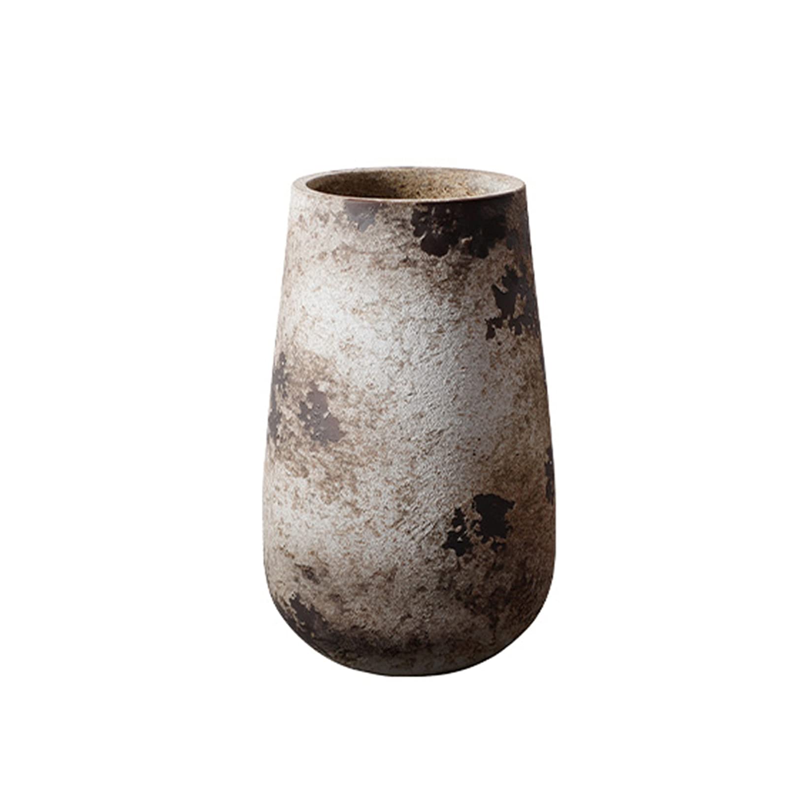 Vintage Retro Floor Standing Vase - Large Ceramic Flower Pot for Living Room Decor, Home & Office Floral Arrangement (34.65cm Height) - Perfect for Centerpieces, Wedding Decor, and Farmhouse Style Interiors