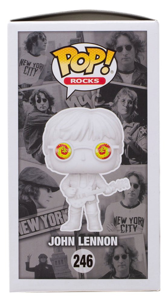 John Lennon Funko Pop! Vinyl Figure #246 EE Exclusive - The Beatles Music Collectible for Fans, Gift Idea & Display Piece for Home, Office & Music Room Decor