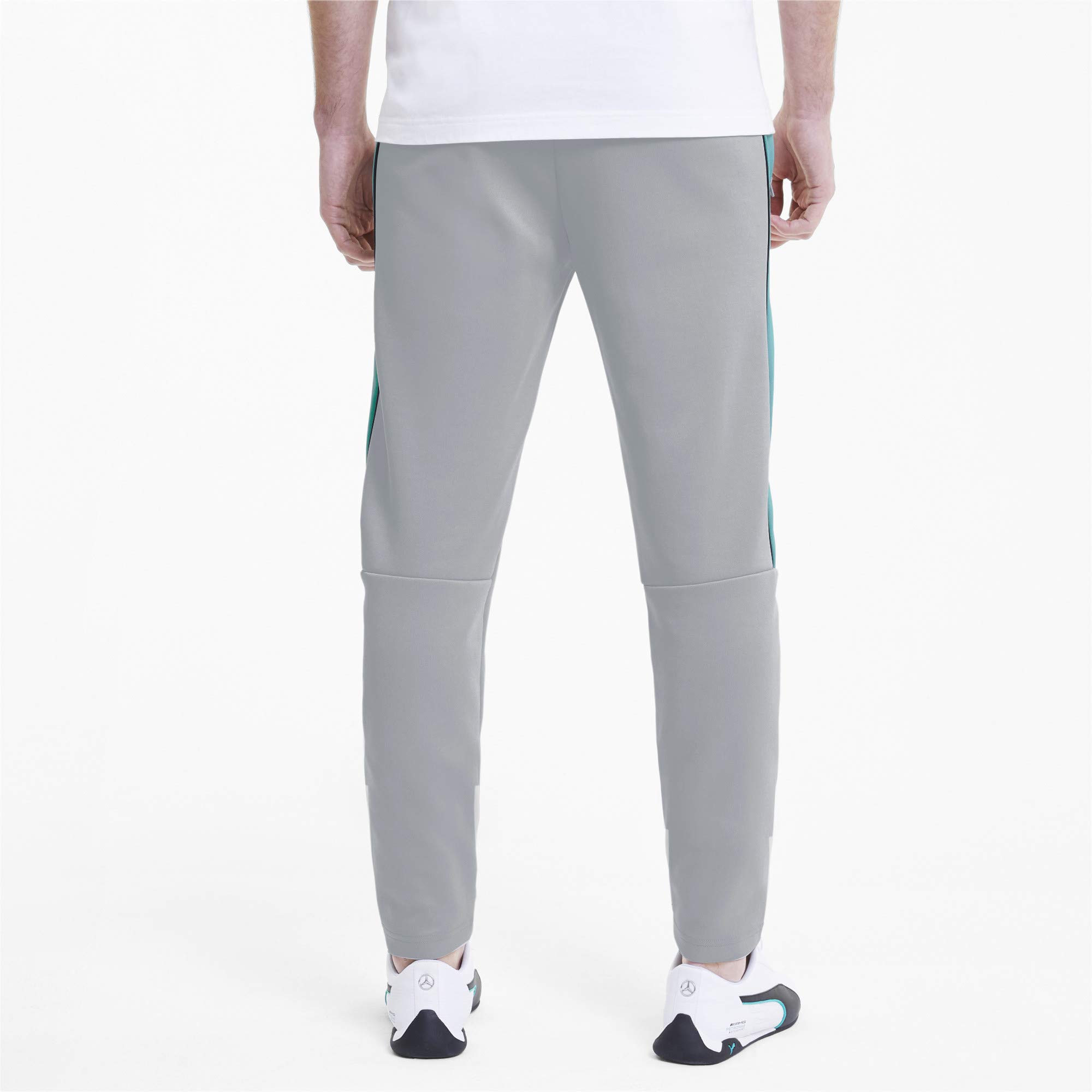 PUMA Men's Mercedes AMG Petronas T7 Track Pants - Lightweight Running Joggers for Gym, Workout & Casual Wear