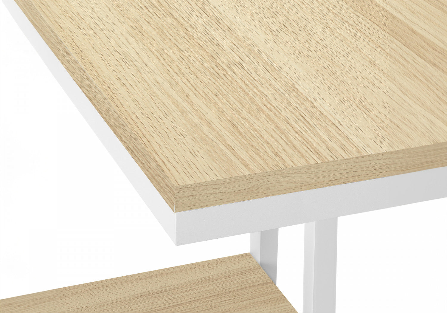 Breck Side Table - Natural Wood Nightstand for Bedroom, Living Room & Office - Stylish End Table with Modern Design