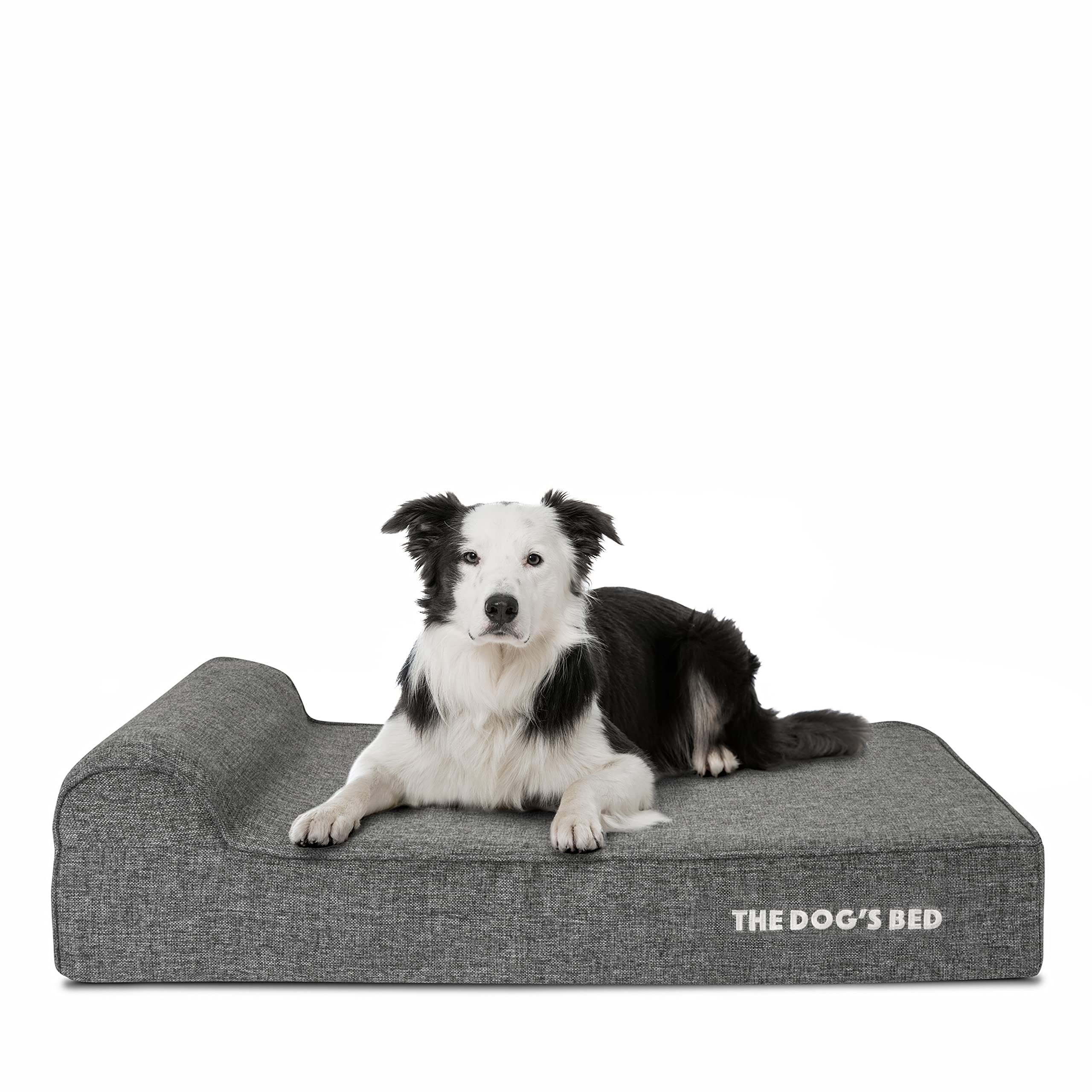 Orthopedic Dog Bed for Large Dogs - Memory Foam Support with Washable Waterproof Cover - Calming Pet Bed for Medium to XXXL Sizes - Perfect for Elderly Dogs & Joint Pain Relief - Home, Crate & Travel Use