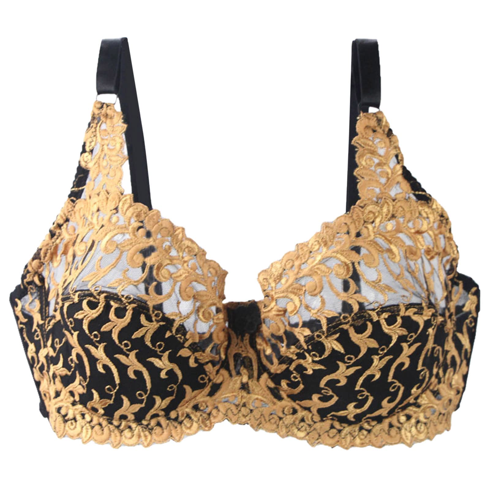 Sexy Lace Plus Size Push Up Bra for Women - Comfortable & Supportive Underwear for Everyday Wear or Special Occasions