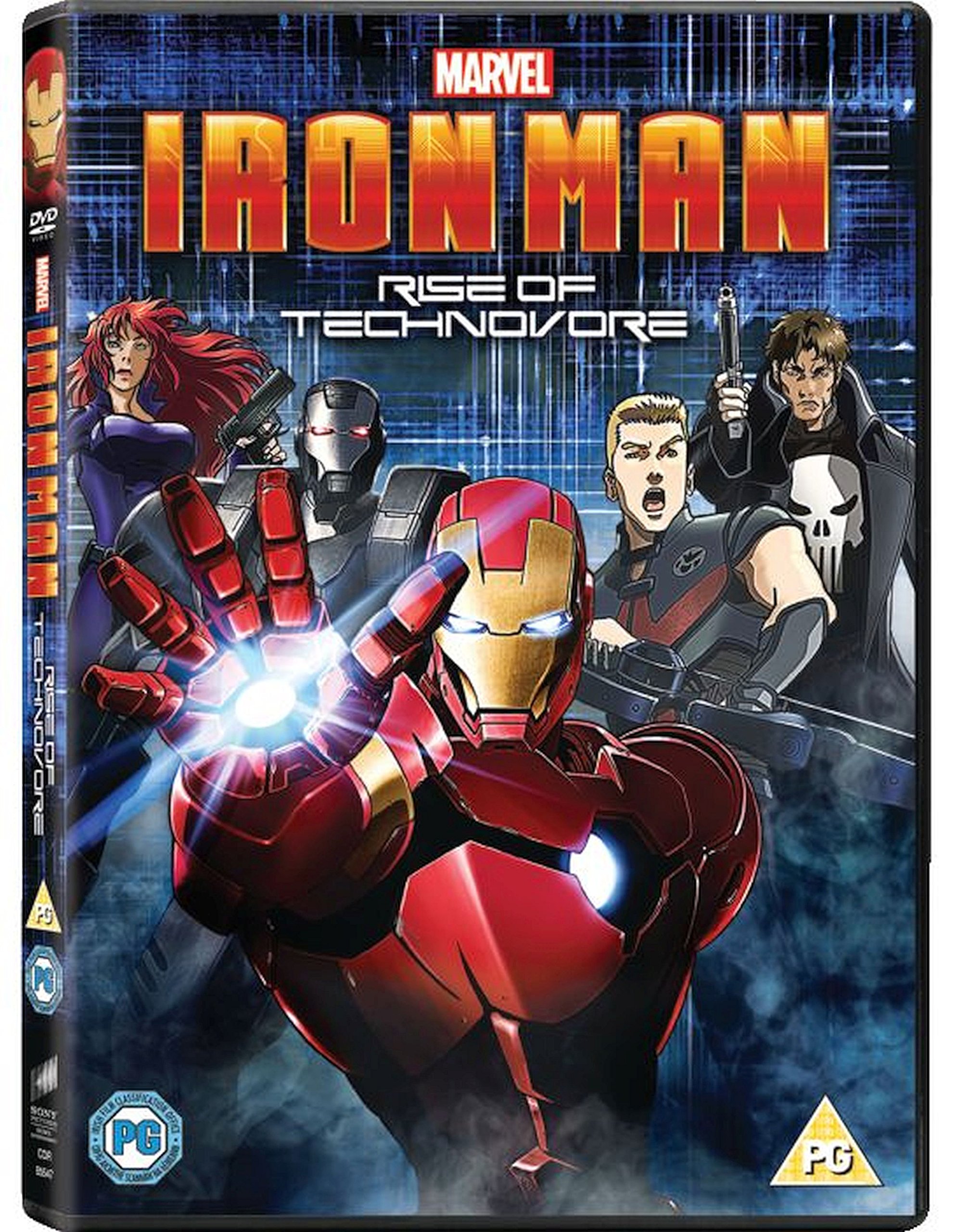 Iron Man: Rise of Technovore DVD - Marvel Superhero Action Movie for Home Entertainment & Collectors